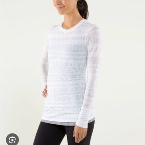 Lululemon Manifesto Long Sleeve